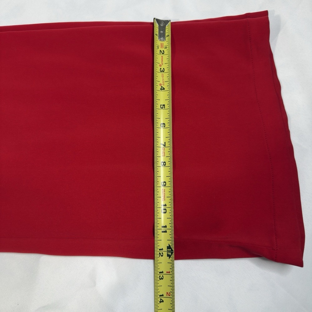Jay Godfrey Size 2 Red Cut out Wide Leg Jumpsuit Party Formal Going Out - Picture 14 of 15